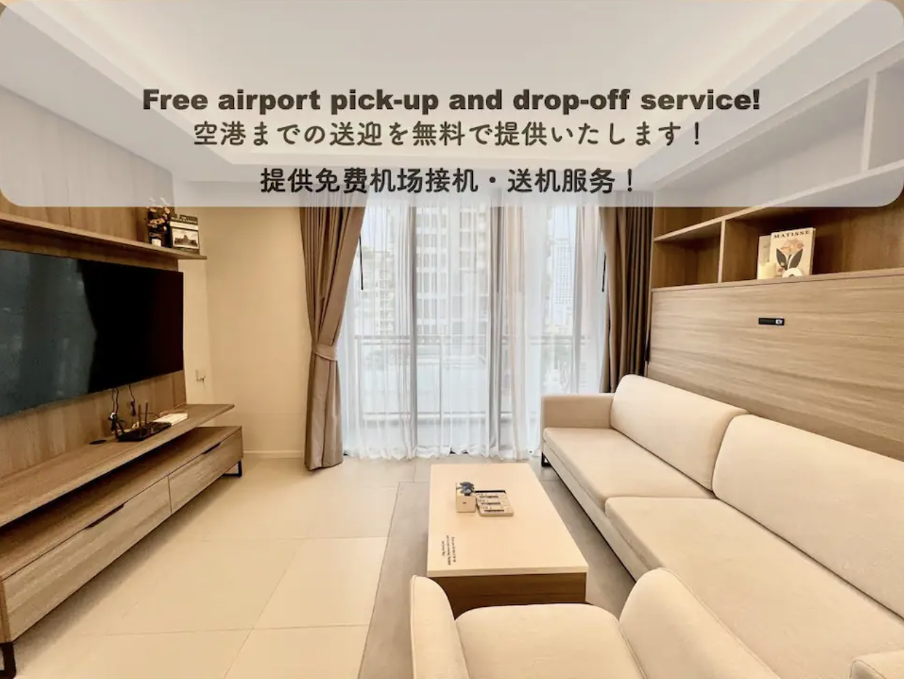 高级两房&泳池&BTS Phrom Phong&MRT Sukhumvit徒步距离&5人(11F)